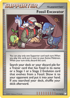 Fossil Excavator — Mysterious Treasures