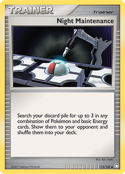 Night Maintenance — Mysterious Treasures