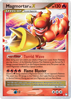 Magmortar Lv.X card art