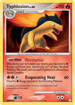 Typhlosion — Mysterious Treasures
