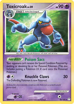 Toxicroak — Mysterious Treasures