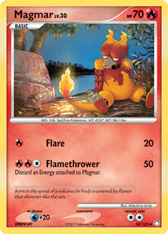 Magmar card art