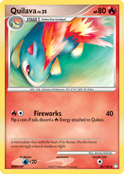 Quilava — Mysterious Treasures