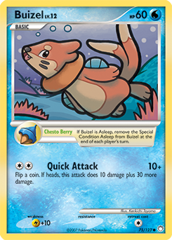 Buizel — Mysterious Treasures