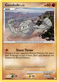 Geodude — Mysterious Treasures
