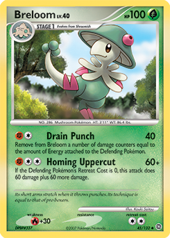 Breloom card art