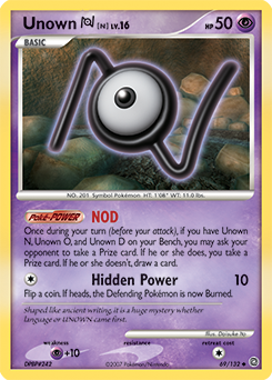 Unown [N] — Secret Wonders