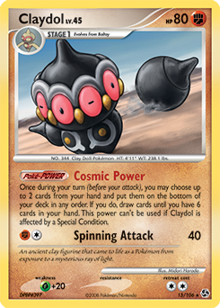 Claydol card art