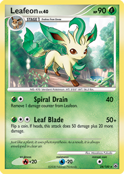 Leafeon (24) card art