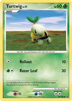 Turtwig (77) card art