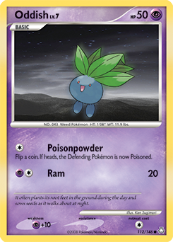Oddish (112) card art