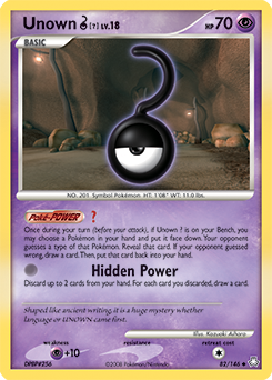 Unown (?) — Legends Awakened