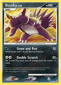 Stunky card art