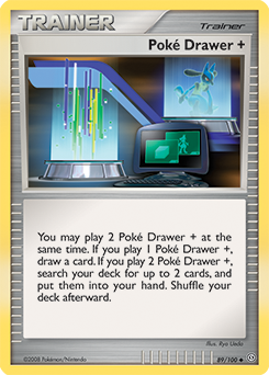 Poke Drawer + card art