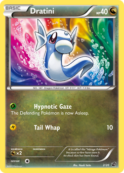 Dratini (2) card art