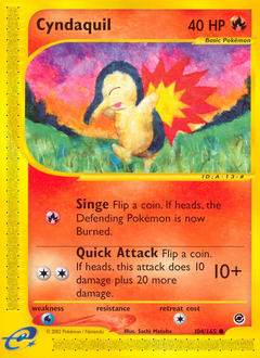 Cyndaquil (104) card art