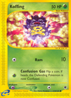 Koffing card art