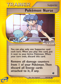 Pokemon Nurse card art