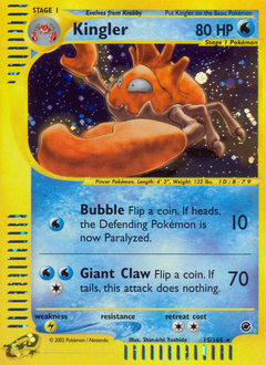 Kingler (15) card art