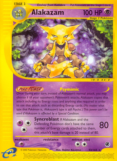 Alakazam (33) card art