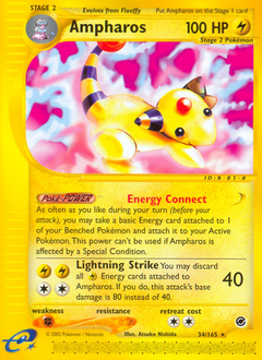 Ampharos (34) card art