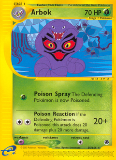 Arbok (35) card art