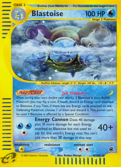 Blastoise (4) card art