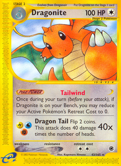 Dragonite (43) card art