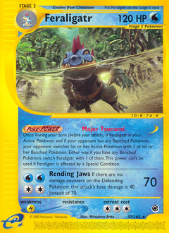 Feraligatr (47) card art