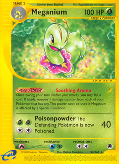 Meganium (54) card art