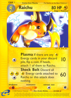 Raichu (61) card art