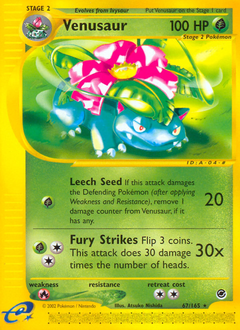 Venusaur (67) card art