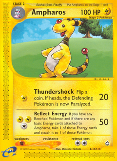 Ampharos — Aquapolis