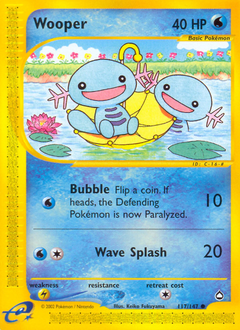 Wooper (117) card art