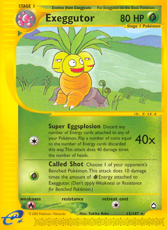 Exeggutor (12) card art