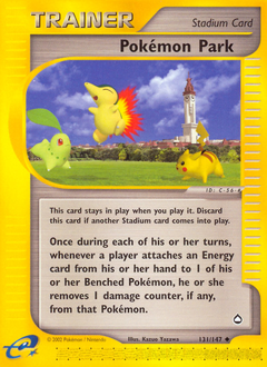 Pokemon Park — Aquapolis