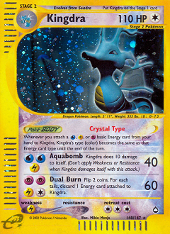 Kingdra (148) card art