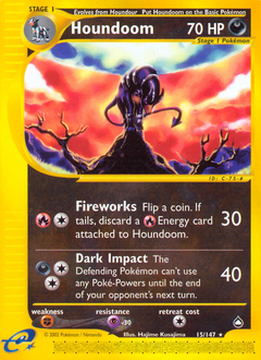 Houndoom (15) card art
