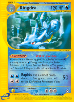 Kingdra (19) card art