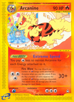 Arcanine — Aquapolis