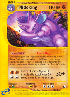 Nidoking (24) card art