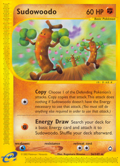 Sudowoodo — Aquapolis