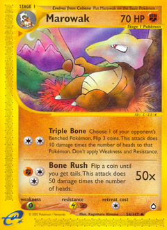 Marowak — Aquapolis