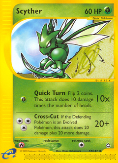 Scyther (57) card art