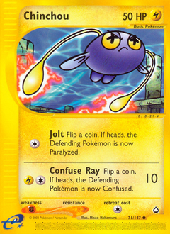 Chinchou (71) card art