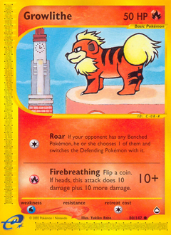 Growlithe (80) card art
