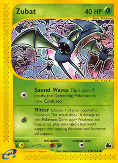 Zubat (117) card art