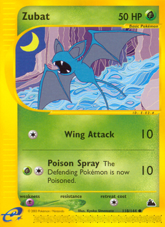 Zubat (118) card art