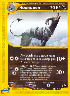 Houndoom (12) card art