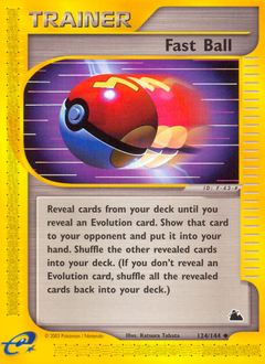 Fast Ball card art